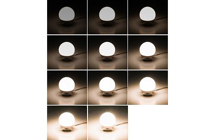 Lămpi LED pentru oglindă - măsuță de toaletă – set 10 buc.