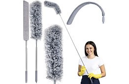 Mop telescopic subțire – mătură - 2 accesorii
