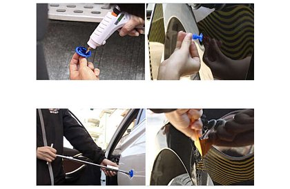 Set de reparare a caroseriei îndoită cu ciocan reversibil