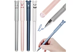 Set de 4 markere de șters - animale