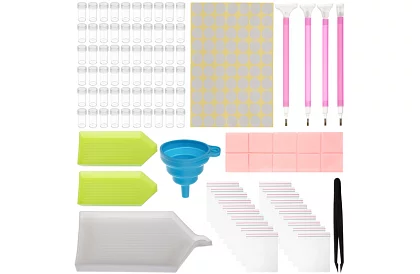 Organizator pentru accesorii pentru pictura cu diamante 5D