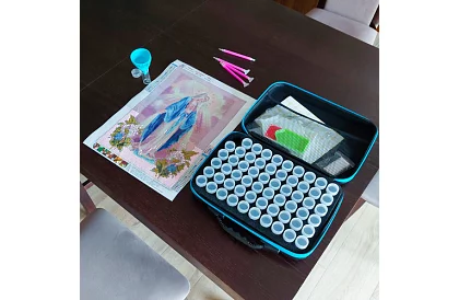 Organizator pentru accesorii pentru pictura cu diamante 5D