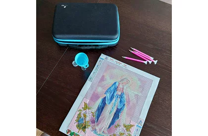 Organizator pentru accesorii pentru pictura cu diamante 5D