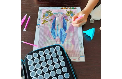 Organizator pentru accesorii pentru pictura cu diamante 5D