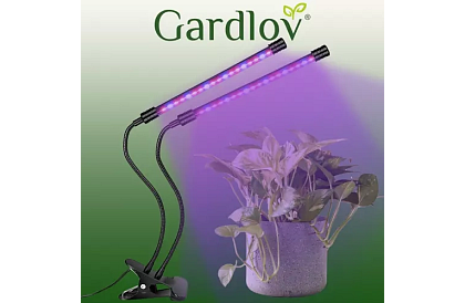 Lampa LED pentru creșterea plantelor DUO – cu temporizator și control