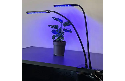 Lampa LED pentru creșterea plantelor DUO – cu temporizator și control