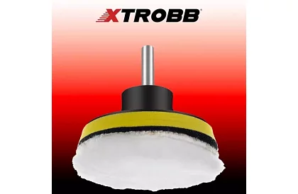 Burete de lustruire pentru burghiu de 80 mm - set de 12 elemente