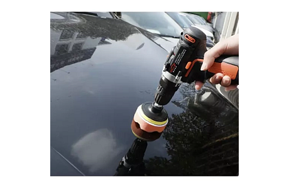 Burete de lustruire pentru burghiu de 80 mm - set de 12 elemente