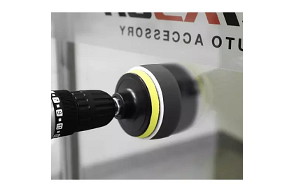 Burete de lustruire pentru burghiu de 80 mm - set de 12 elemente