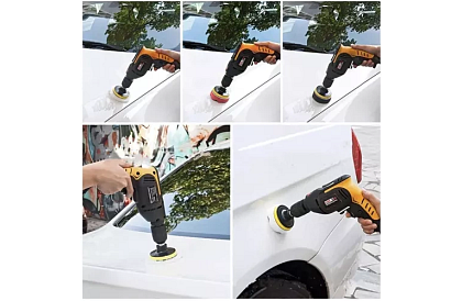 Burete de lustruire pentru burghiu de 80 mm - set de 12 elemente