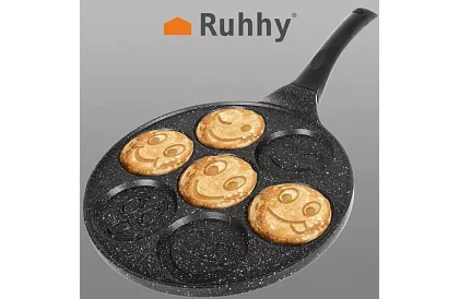 Tiga pentru clătite cu fețe zâmbitoare - 26 cm