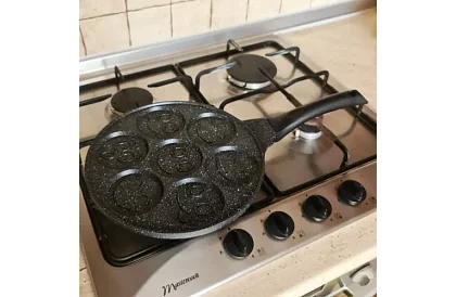 Tiga pentru clătite cu fețe zâmbitoare - 26 cm