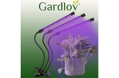 Lampa LED pentru creșterea plantelor TRIO – cu temporizator și control