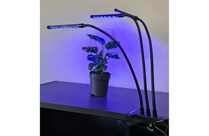 Lampa LED pentru creșterea plantelor TRIO – cu temporizator și control