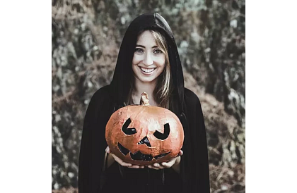 Cloak lung cu glugă