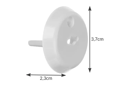 Siguranța capacelor pentru prize electrice – 15 buc