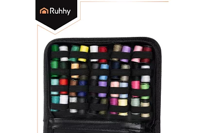 Set de cusut 129 de piese – kit de cusut de călătorie