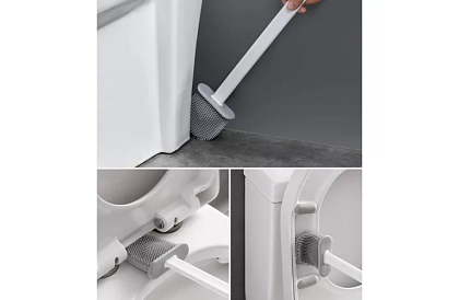 Perie din silicon pentru toaletă - perie WC
