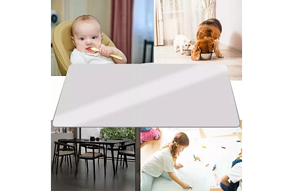 Saltea de protecție pentru scaun 90x130 cm - lapte