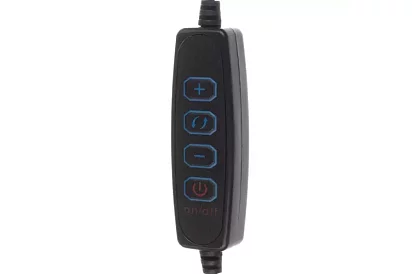 Lampa LED pentru birou cu clips metalic - neagră