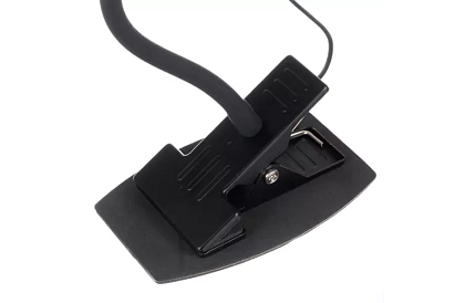 Lampa LED pentru birou cu clips metalic - neagră