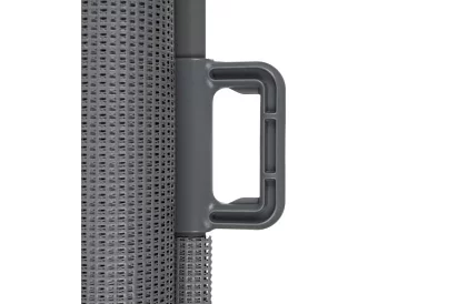 Rulou de siguranță retractabilă pentru uși – gri - 157 cm