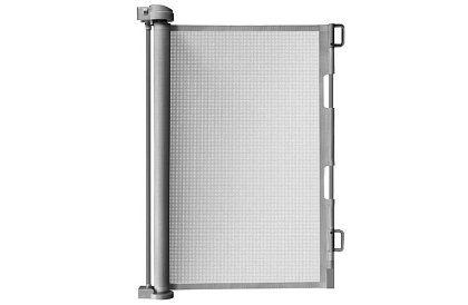 Rulou de siguranță retractabilă pentru uși – gri - 157 cm