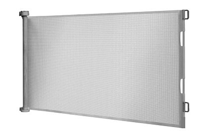 Rulou de siguranță retractabilă pentru uși – gri - 157 cm