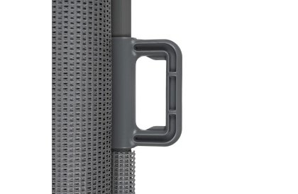 Rulou de siguranță retractabilă pentru uși – gri - 157 cm