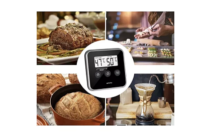 Termometru digital de bucătărie cu sondă