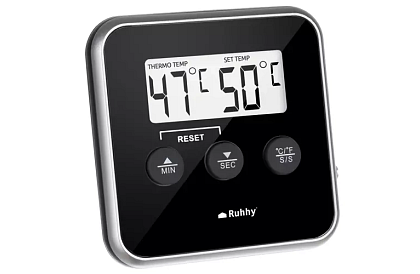 Termometru digital de bucătărie cu sondă