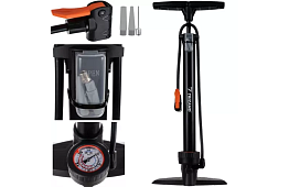 Pompa pentru bicicletă 16 BAR / 230 PSI – cu manometru