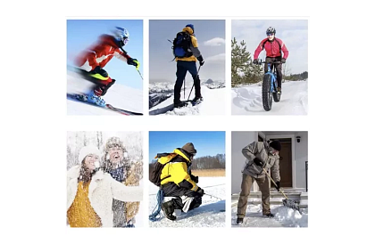 Talonete încălzit USB pentru încălțăminte cu opțiunea de tăiere - mărimea 35-40