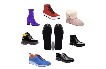 Talonete încălzit USB pentru încălțăminte cu opțiunea de tăiere - mărimea 35-40