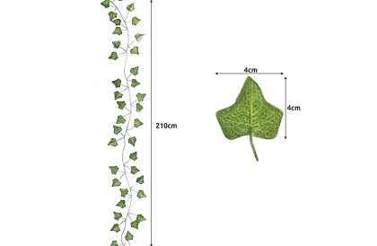 Ivy artificial – garland 50,4 m