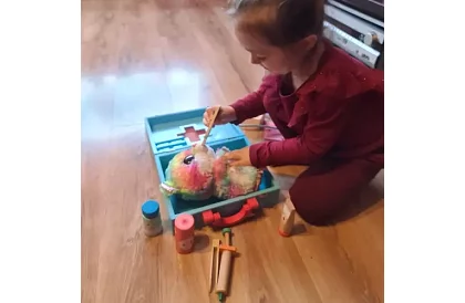 Trusă medicală pentru copii cu accesorii – doctor mic