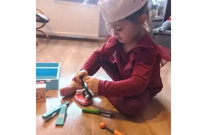 Trusă medicală pentru copii cu accesorii – doctor mic