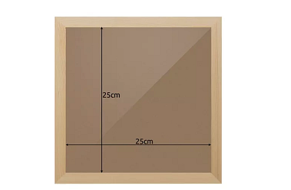 Cadru pentru imagini 28,5 × 28,5 cm – pin