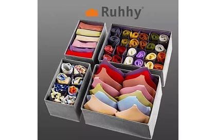 Organizator pentru lenjerie intimă – set 4 bucăți