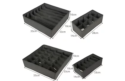 Organizator pentru lenjerie intimă – set 4 bucăți