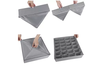 Organizator pentru lenjerie intimă – set 4 bucăți