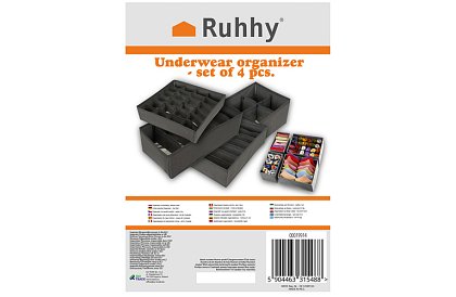 Organizator pentru lenjerie intimă – set 4 bucăți