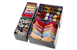 Organizator pentru lenjerie intimă – set 4 bucăți