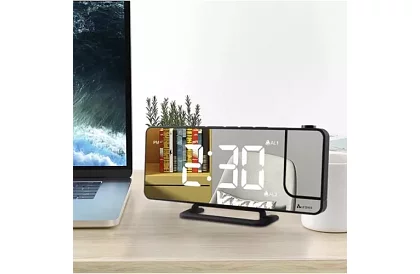 Ceasuri cu oglindă cu alarmă și proiector