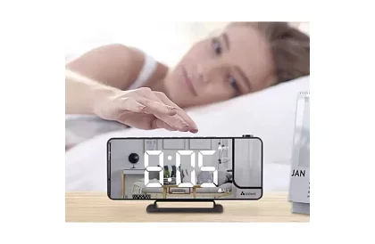 Ceasuri cu oglindă cu alarmă și proiector