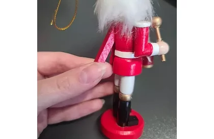 Set de ciocănele din lemn – Decorațiuni de Crăciun 5 buc.