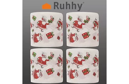 Hârtie igienică 4 bucăți – tematică de Crăciun