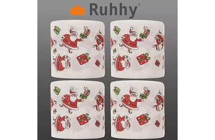 Hârtie igienică 4 bucăți – tematică de Crăciun