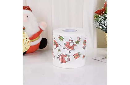 Hârtie igienică 4 bucăți – tematică de Crăciun