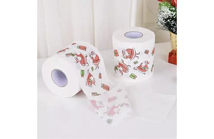 Hârtie igienică 4 bucăți – tematică de Crăciun